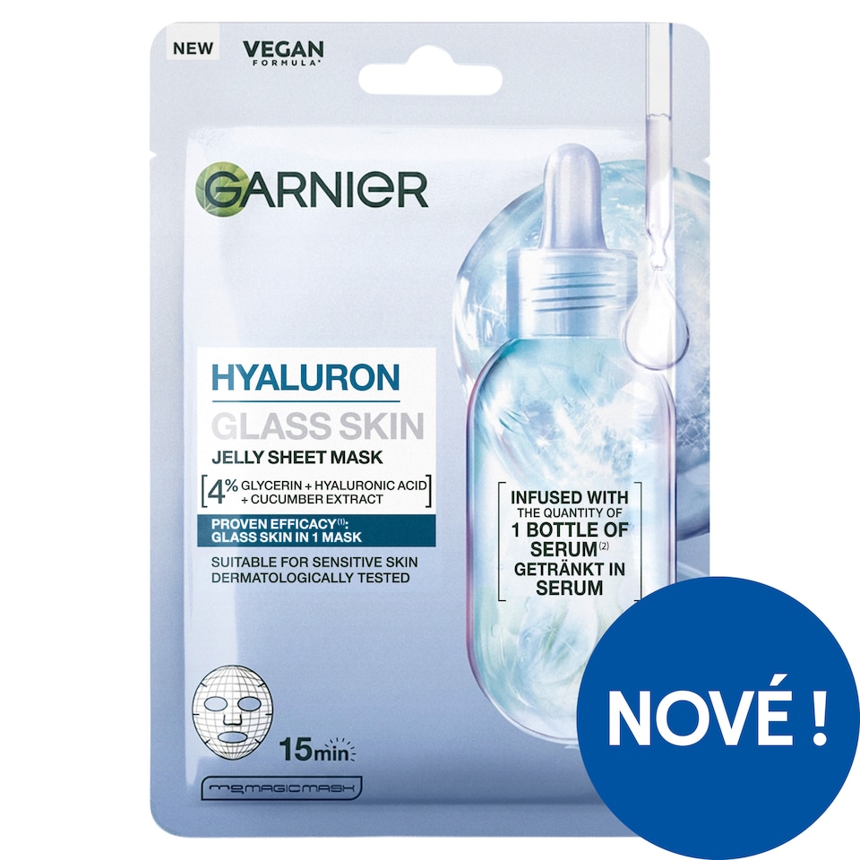 Garnier Hyaluron Glass Skin Jelly Mask 27g