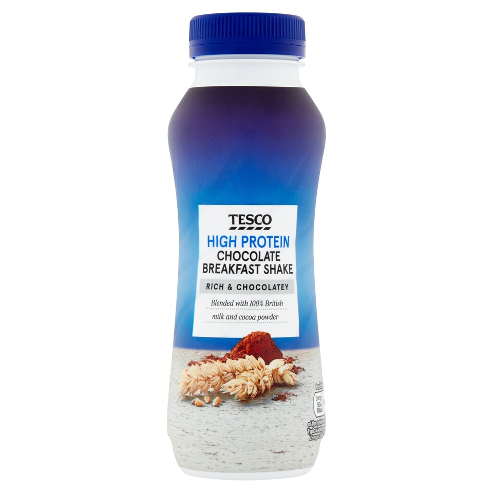 Tesco Chocolate High Protein Breakfast Drink 250Ml