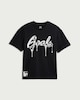 image 4 of F&F Boys Pure Cotton Goals Print T-Shirt in Black