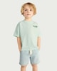 image 2 of F&F Girls 5-Pack Pure Cotton Malibu Print T-Shirts in Multi