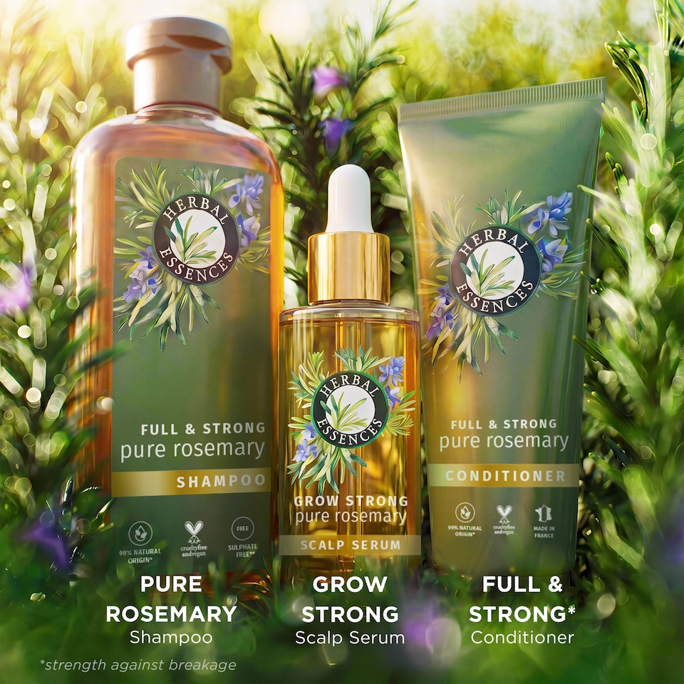 image 1 of Herbal Essences Pure Rosemary Scalp Serum 95ml