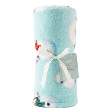 Tesco Home Abominable Snowman Printed Throw