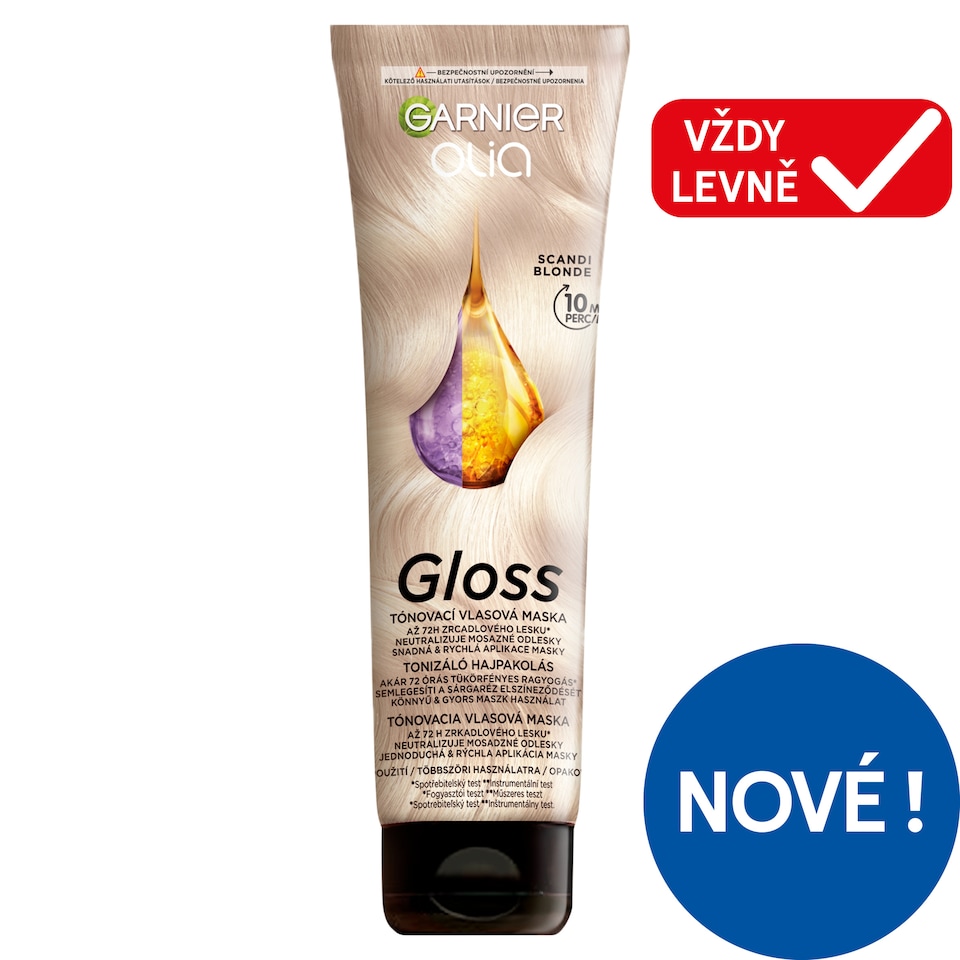 Garnier Olia Gloss Scandi Blonde tónovací vlasová maska 150ml