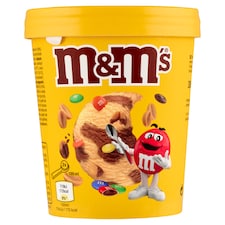 M&M's Peanut Butter Ice Cream and Milk Chocolate Ice Cream 450 ml
