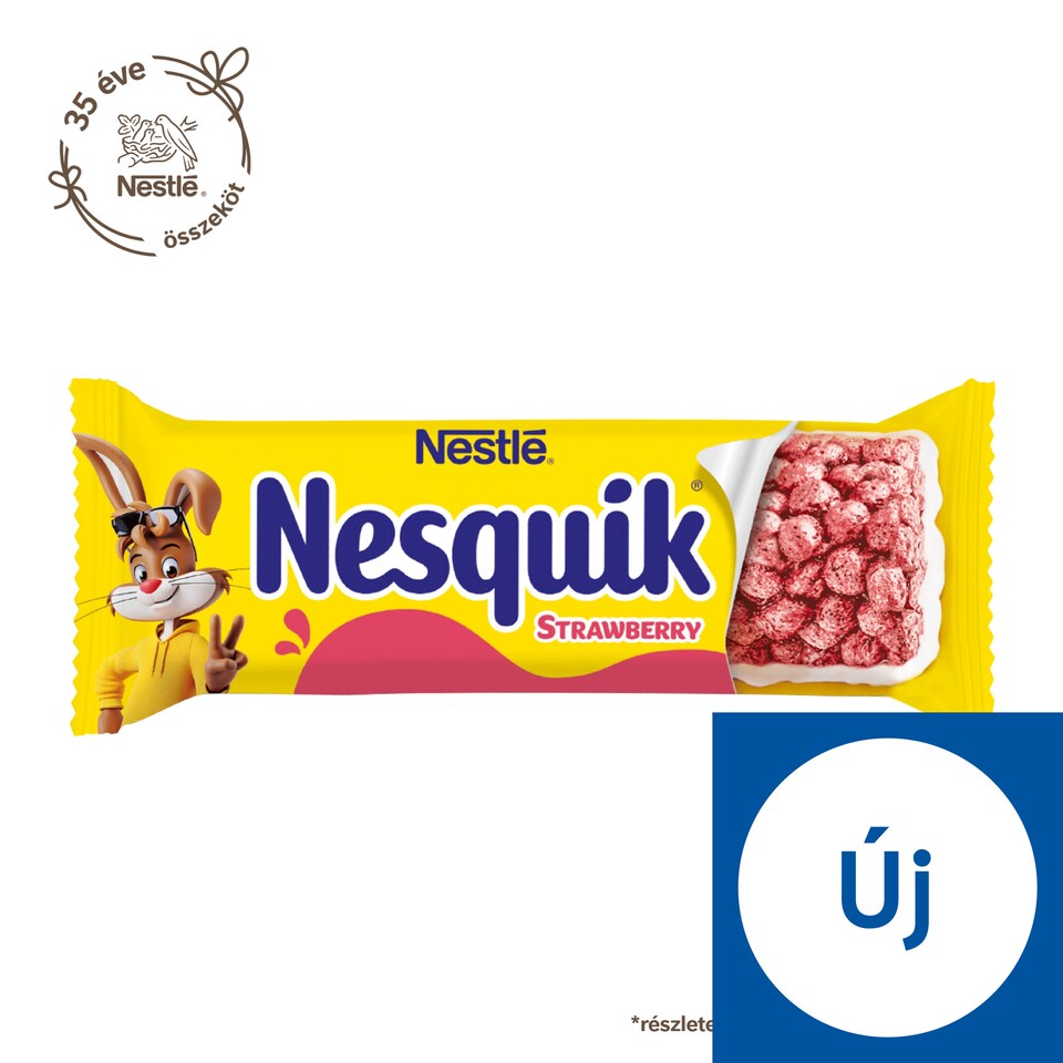 image 1 of Nesquik Nestlé Strawberry Bar 23,5 g