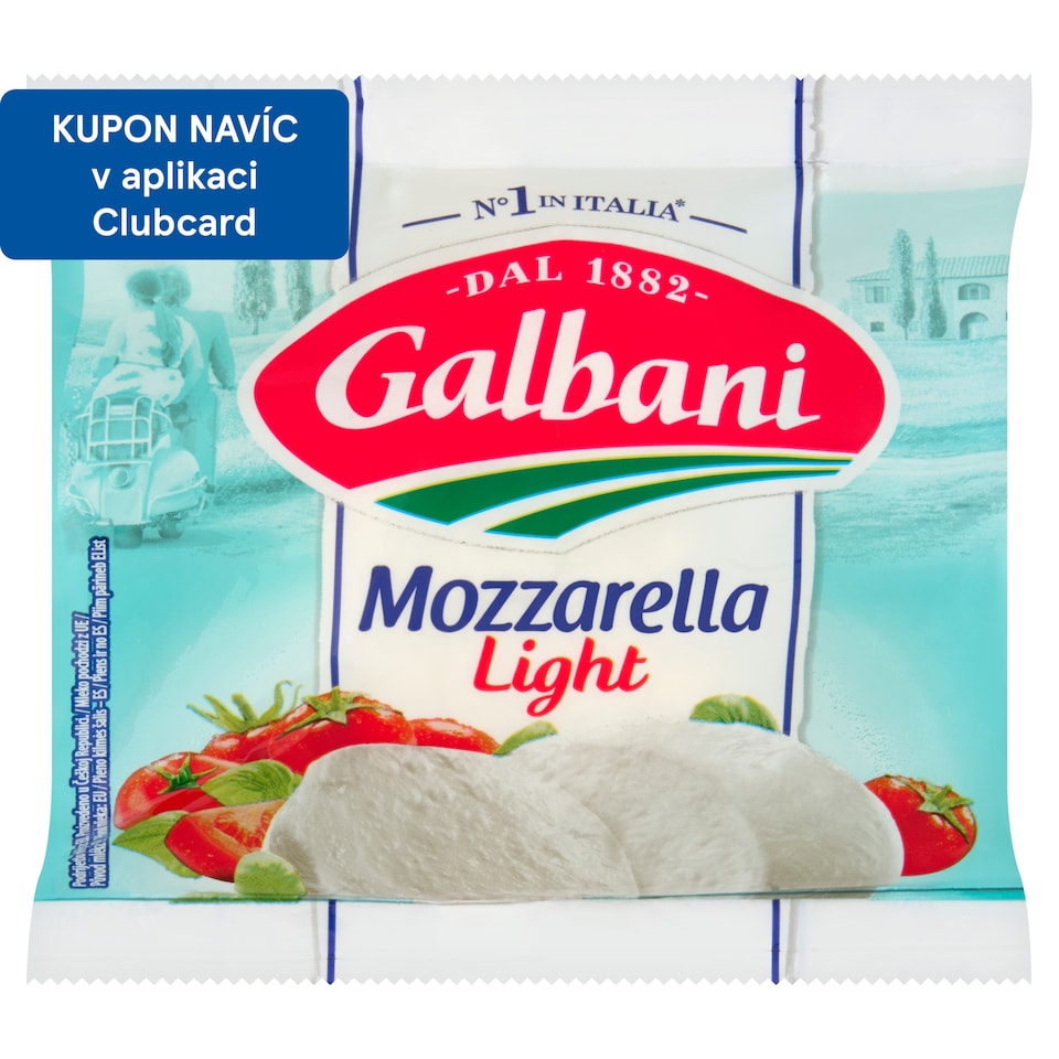 image 1 of Galbani Mozzarella Light 220g