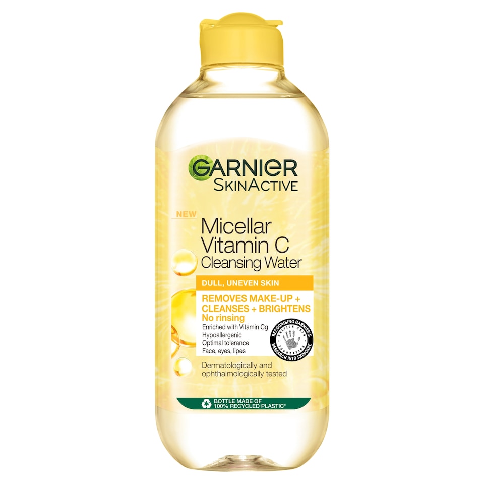 image 1 of Garnier SkinActive Micellar Vitamin C Cleansing Water 400ml