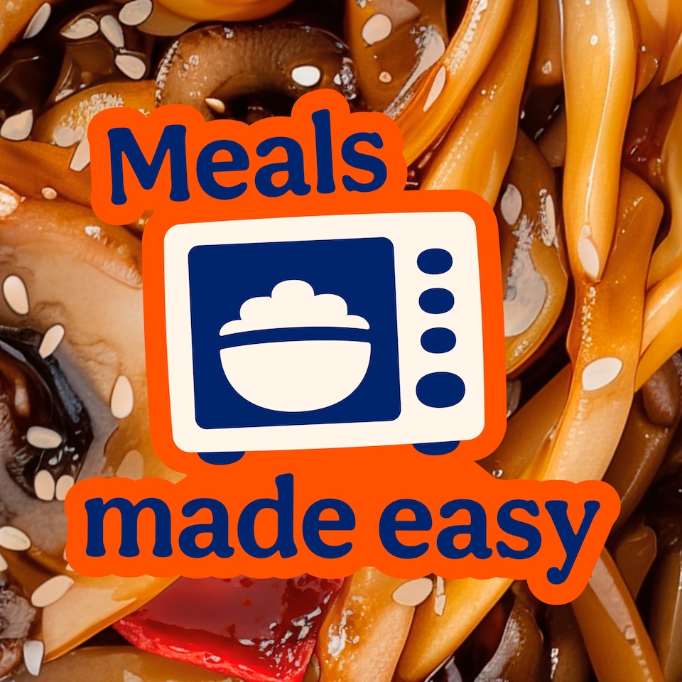 image 1 of Bens Original Street Food Japanese Teriyaki Sauce Microwave Instant Noodles Ready Meal 250g