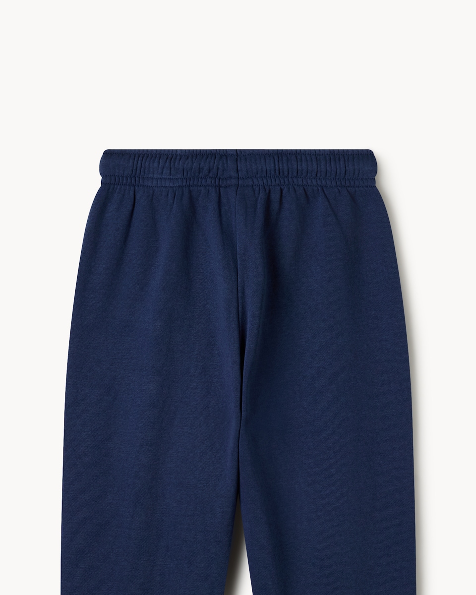 image 1 of Disney Lightning McQueen Cotton Rich Cuffed Joggers in Navy