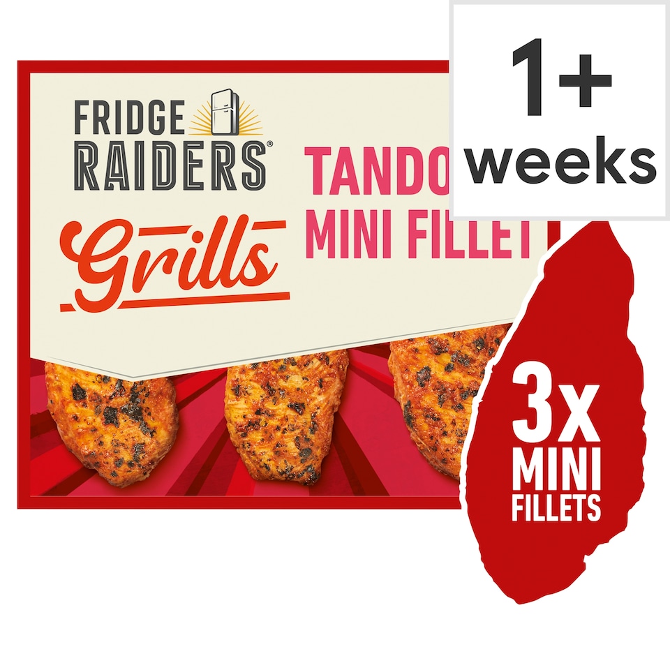 Fridge Raiders Grills Tandoori Chicken Fillets 3 x 35g
