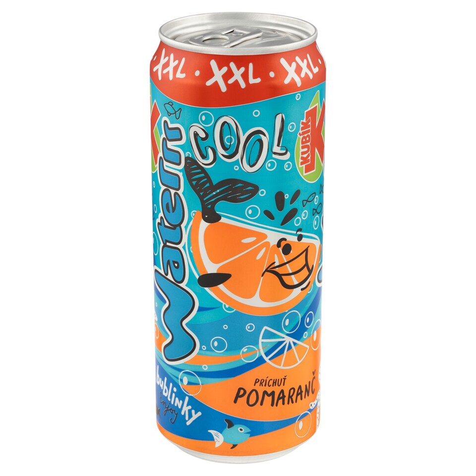 Kubík Waterrr Príchuť pomaranč 330 ml