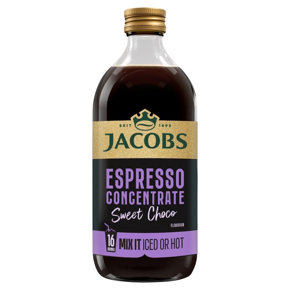 Jacobs Espresso Concentrate Sweet Choco Instant Coffee 485 ml