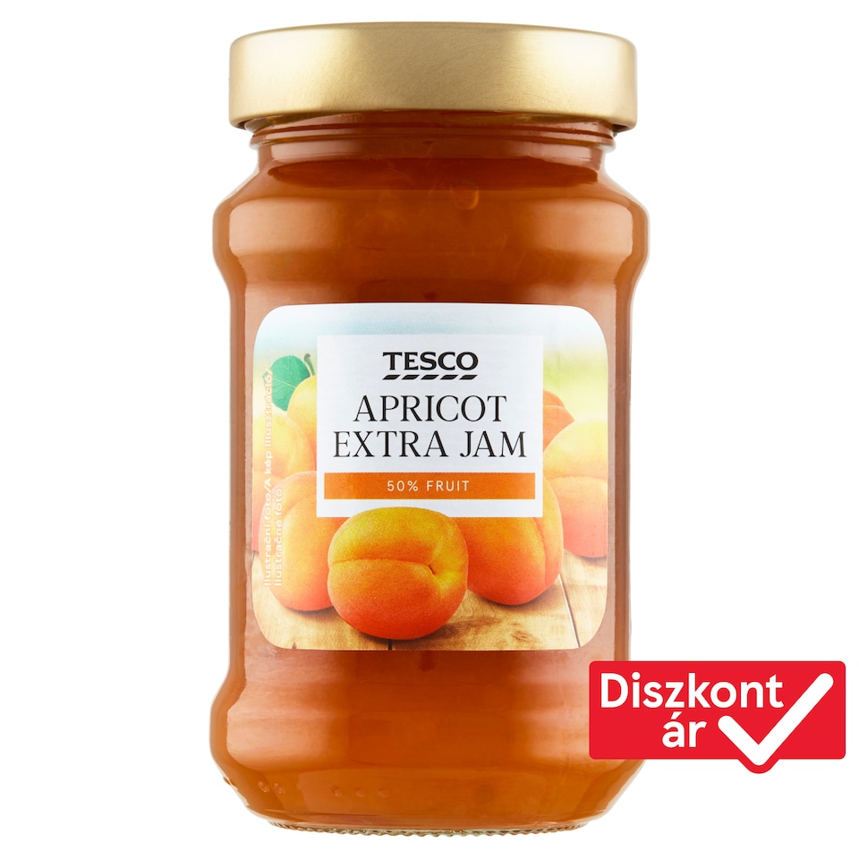 Tesco sárgabaracklekvár 450 g