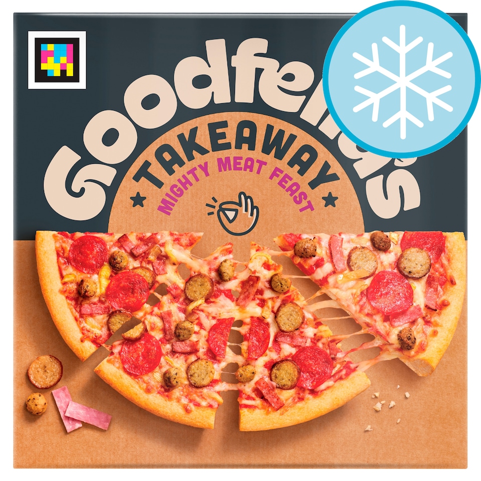 image 1 of Goodfellas Takeaway Mighty Meat Feast Pizza 570G