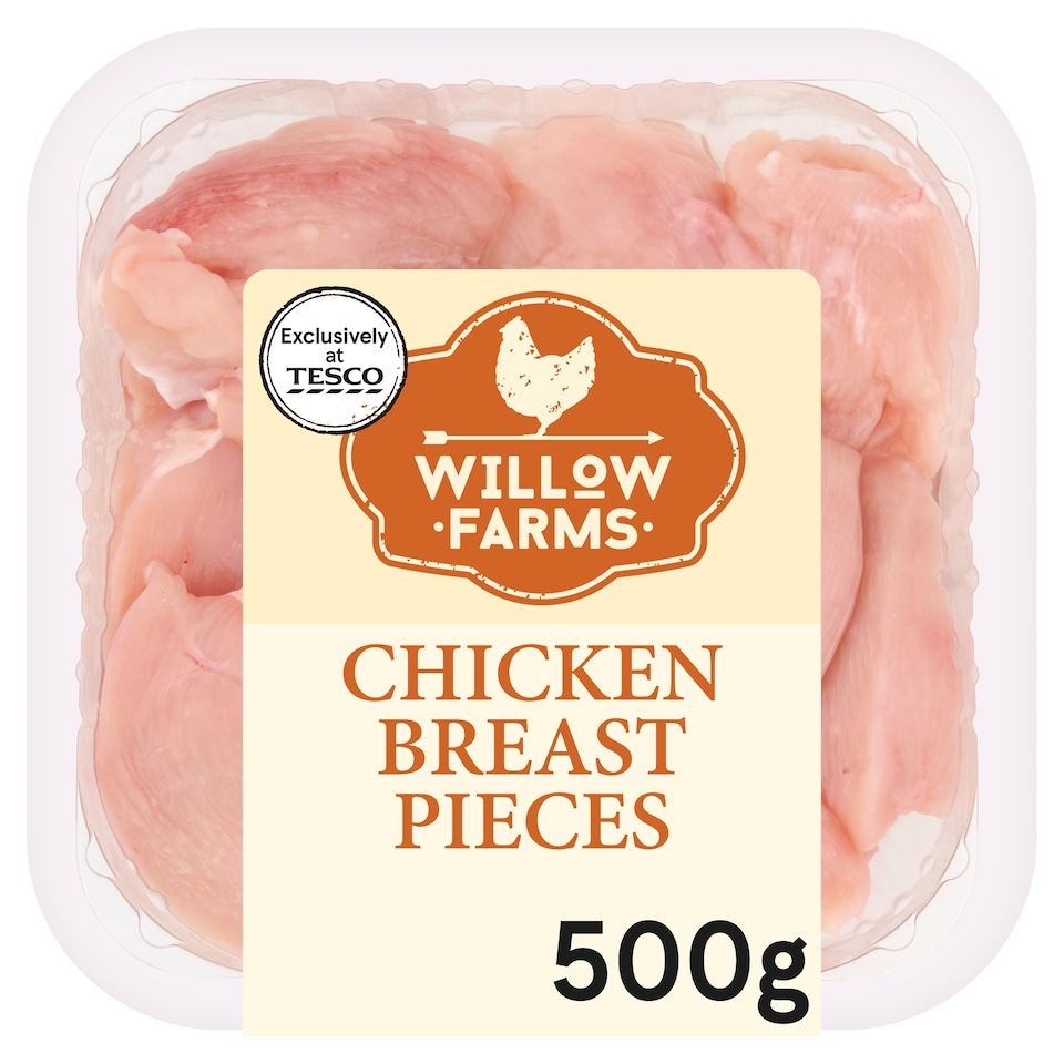 Willow Farm Chicken Breast Pieces 500g