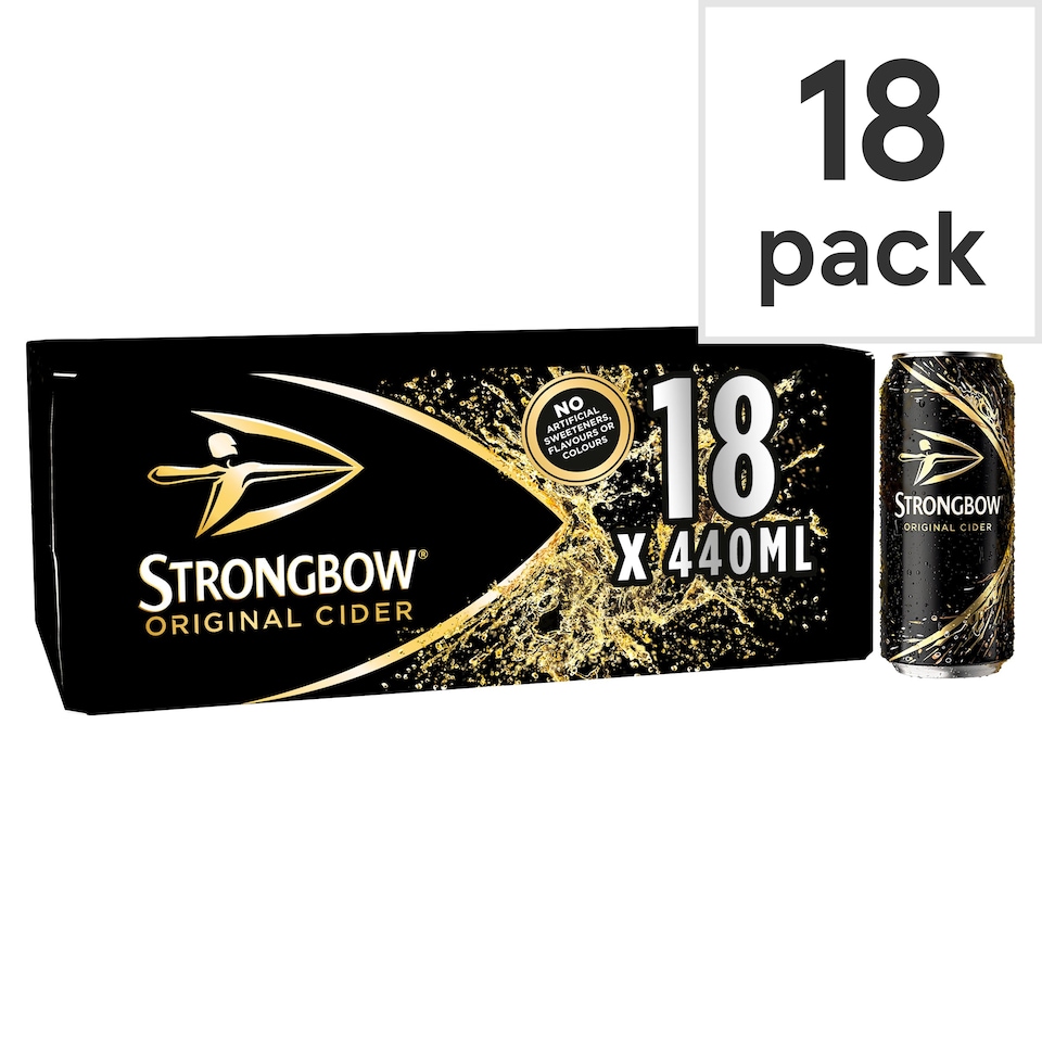 Strongbow Original Apple Cider 18X440ml Can