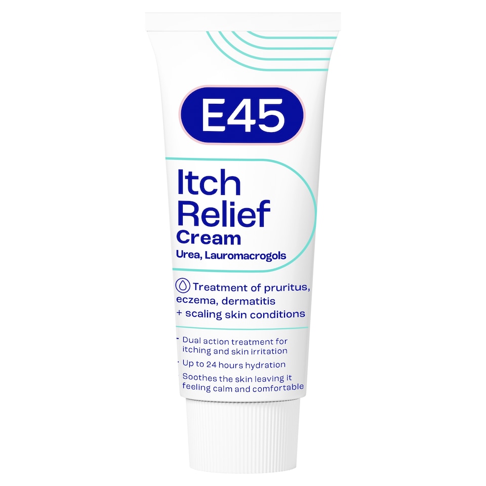 image 1 of E45 Itch Relief Body Cream for Itchy & Irritated Skin 100g