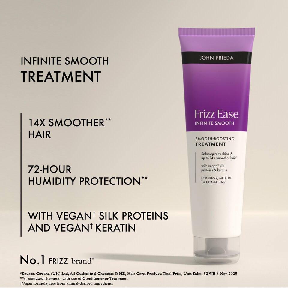 image 1 of John Frieda Frizz Ease Infinite Smooth Boosting Treatment 150ml