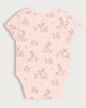 image 2 of Disney Bambi and Thumper 3-Pack Pure Cotton Bodysuits in Multi Pink
