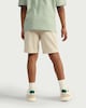 image 3 of F&F Boys Cotton Rich Drawstring Shorts in Stone