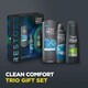 image 3 of Dove Men Plus Care Clean Comfort Trio Gift Set