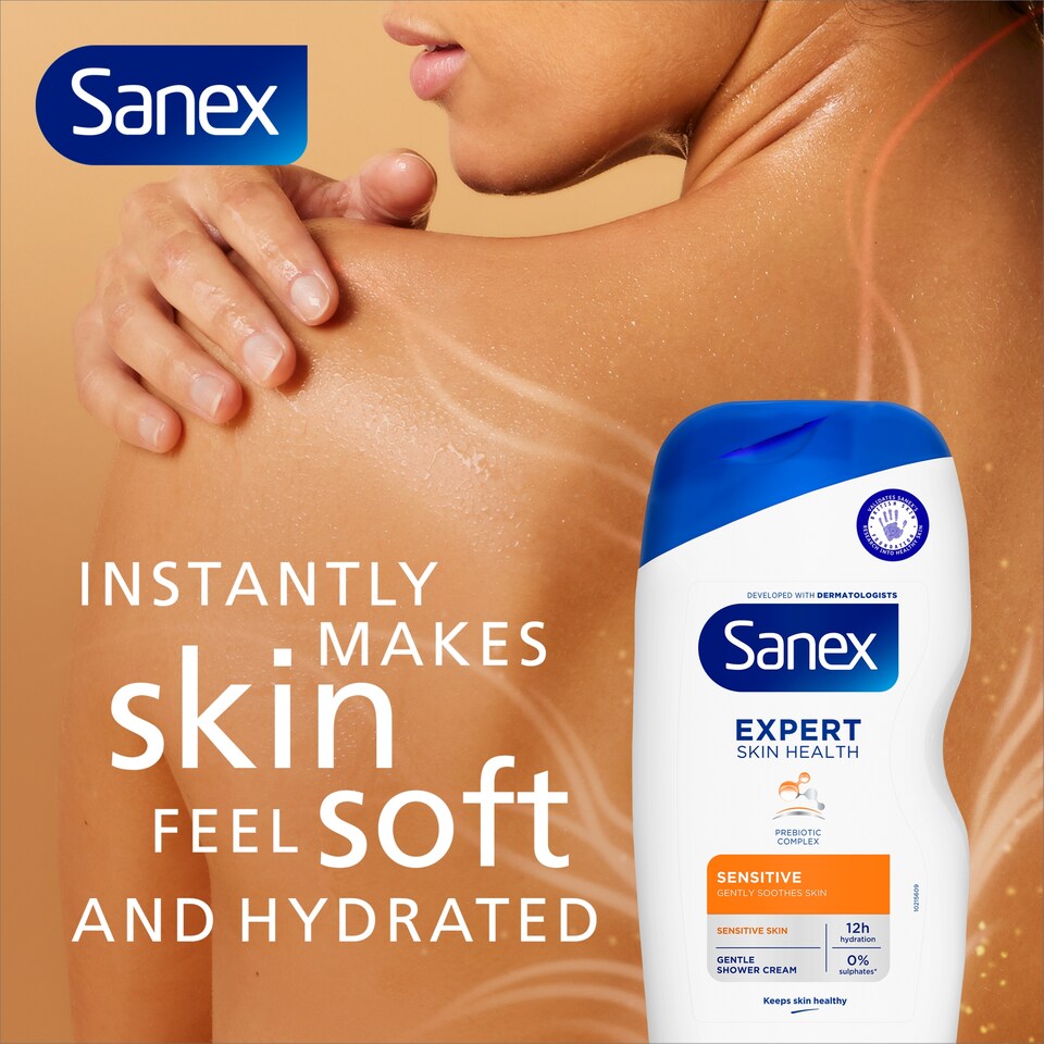image 1 of Sanex Biomeprotect Sensitive Shower Cream 415Ml