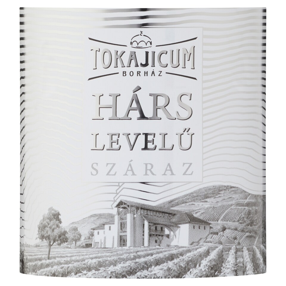 Tokajicum Tokaji Hárslevelű száraz fehérbor 12% 0,75 l  1. kép