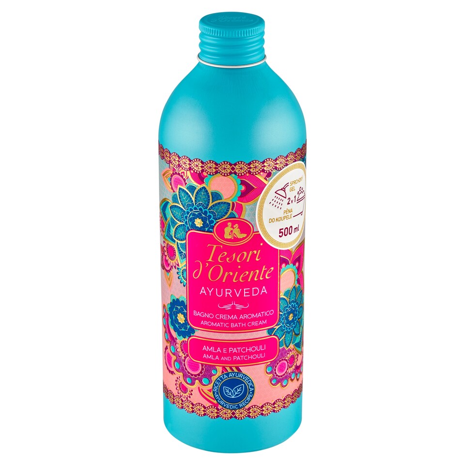 Tesori d'Oriente Ayurveda Amla and Patchouli kúpeľový krém pena 500 ml