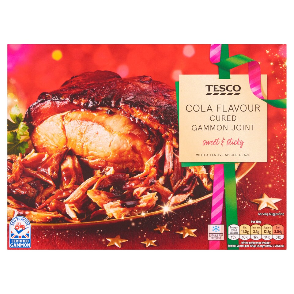 TESCO COLA FLAVOUR CURED GAMMON JOINT Tesco Groceries
