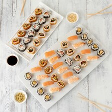 Tesco Easy Entertaining 50 Piece Large Sushi Platter 1235g