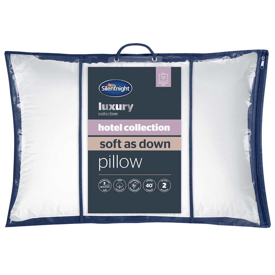 image 1 of Silentnight Soft As Down Pillow