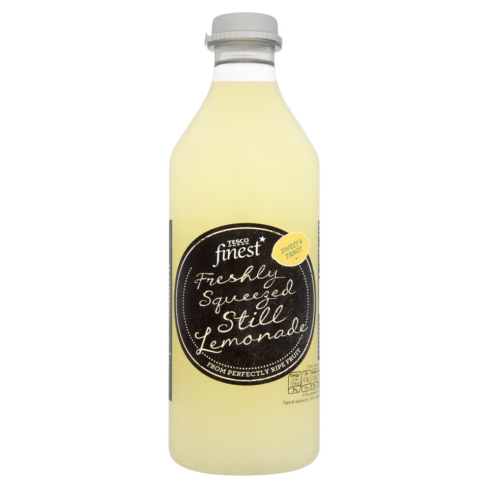 Tesco Finest Fresh Still Lemonade 1 Litre Tesco Groceries