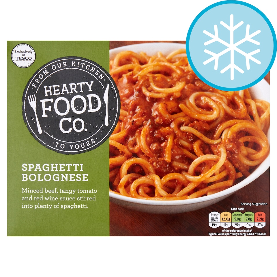 Hearty Food Co. Spaghetti Bolognese 400G