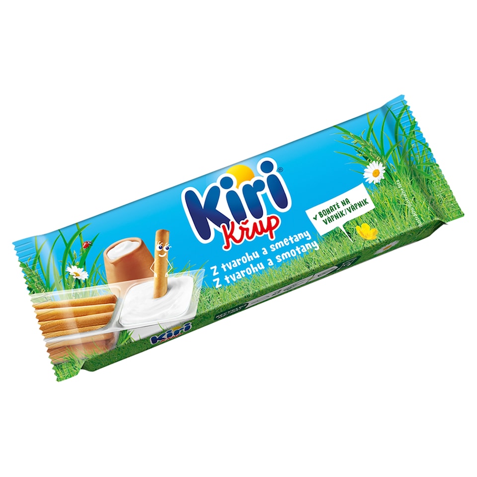 Kiri Křup Roztierateľný tavený syr a trvanlivé tyčinky 35 g