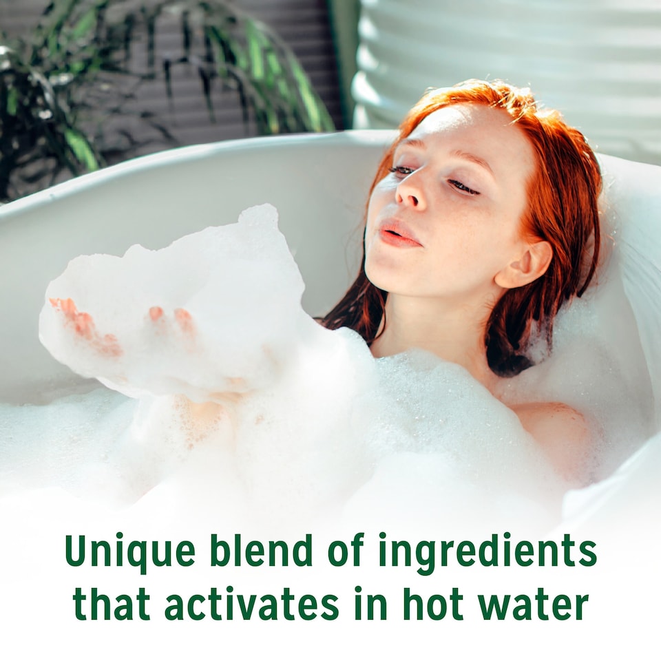 image 1 of Radox Shea Butter & Ginger Feel Pampered Bath Soak Bubble Bath 500ml