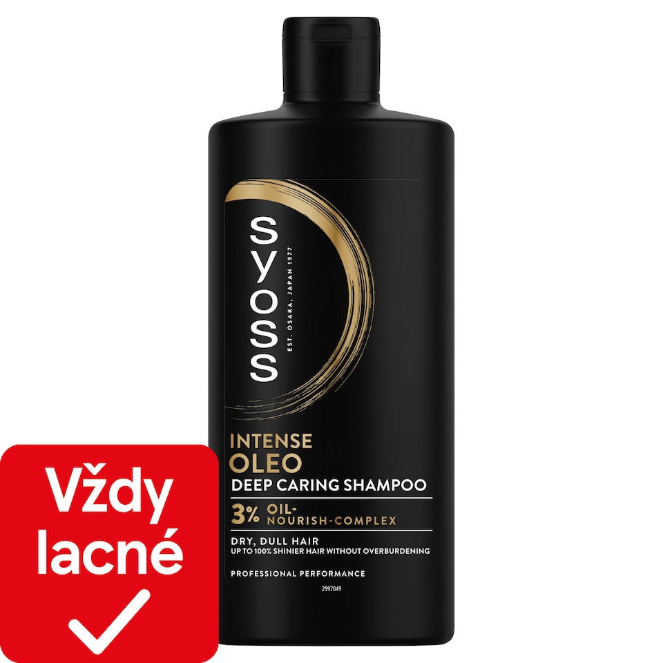 obrázok 1 z Syoss Intense Oleo šampón pre suché, matné vlasy 440 ml