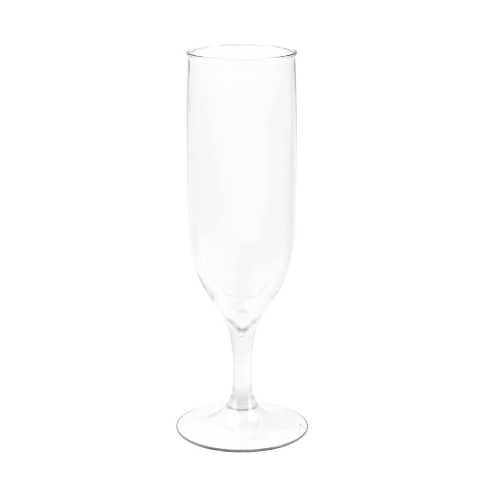 Swantex Reusable Clear Champagne Flute