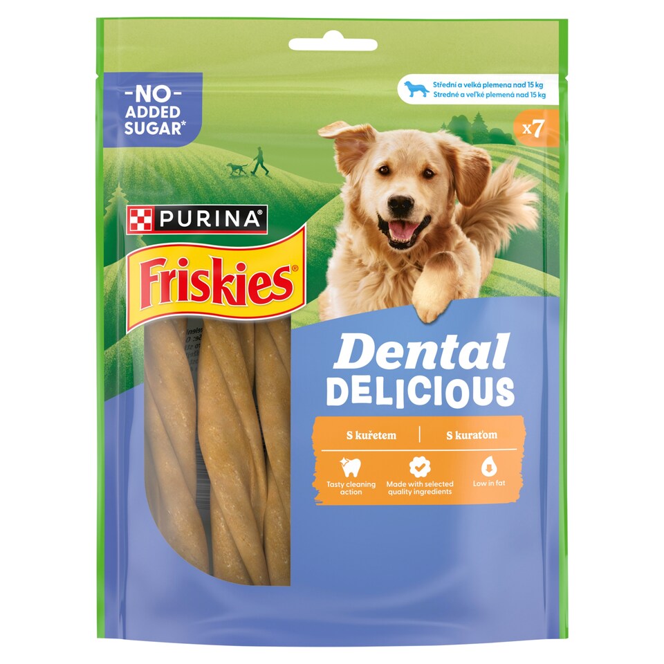 obrázok 1 z Friskies Dental Delicious maškrty pre psov M 200 g