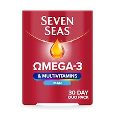 Seven Seas Omega-3 & Multivitamins Man Duo Pack 60s