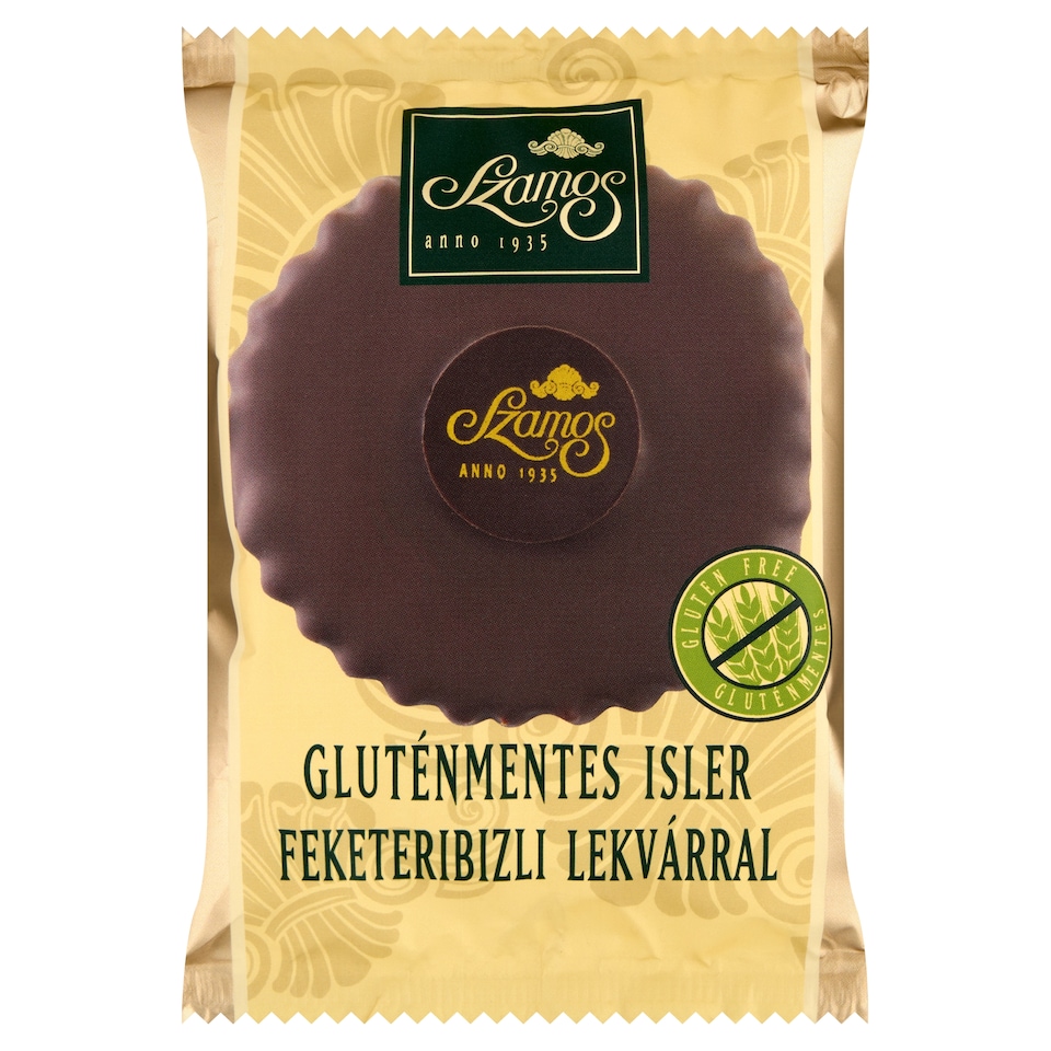 Szamos Gluten-Free Isler with Blackcurrant Jam 70 g