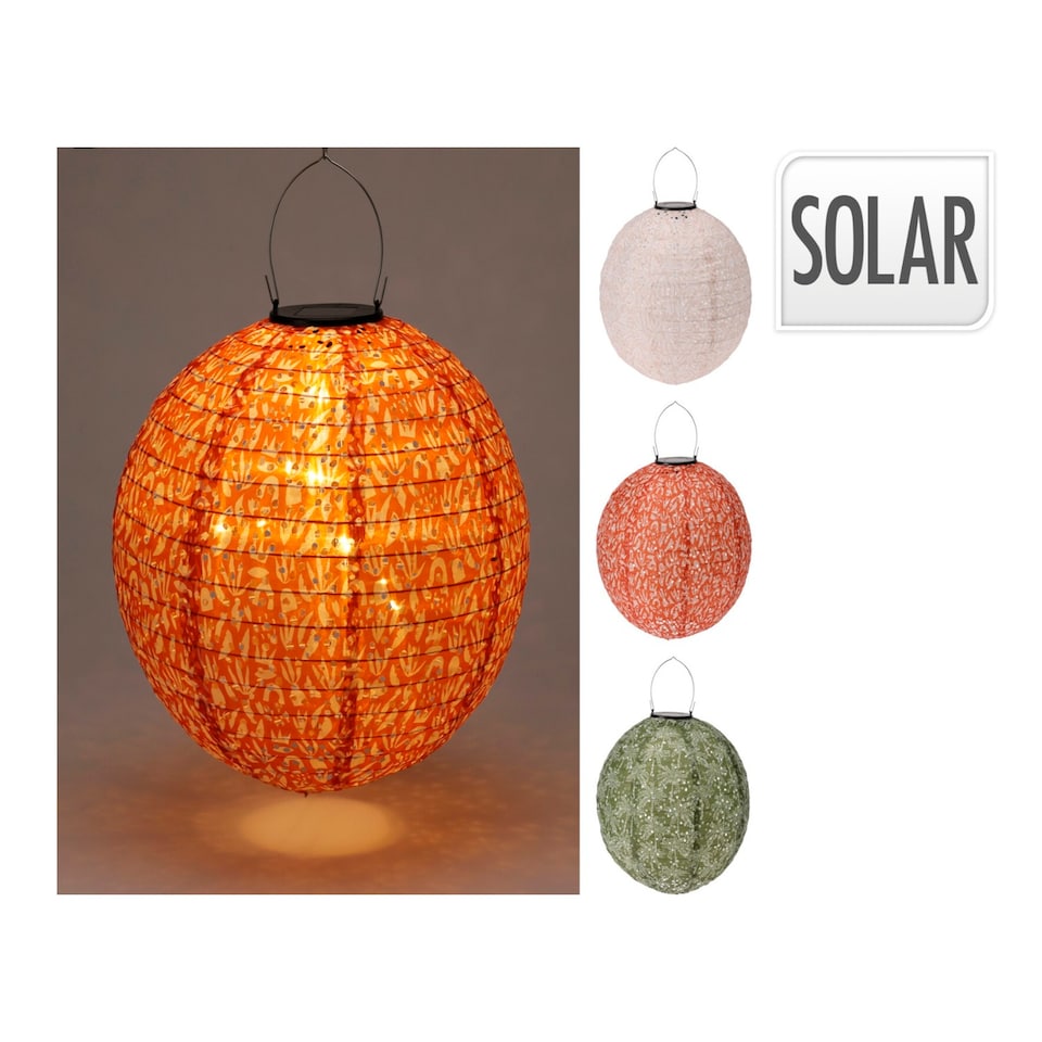 Progarden Solar Lampion Assorted