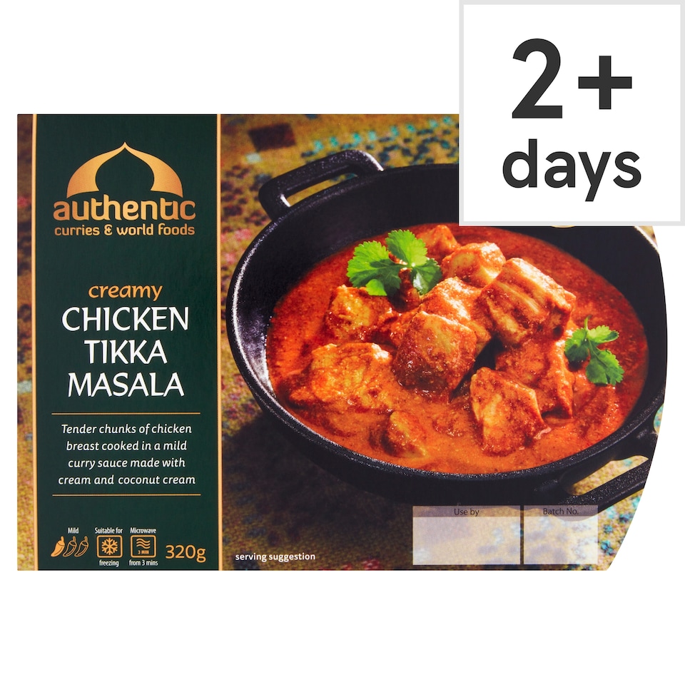 Authentic Curry Co. Chicken Tikka Masala 320G (L)