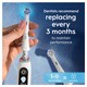 image 2 of Oral-B iO Ultimate Clean White Toothbrush Heads 4 Pack