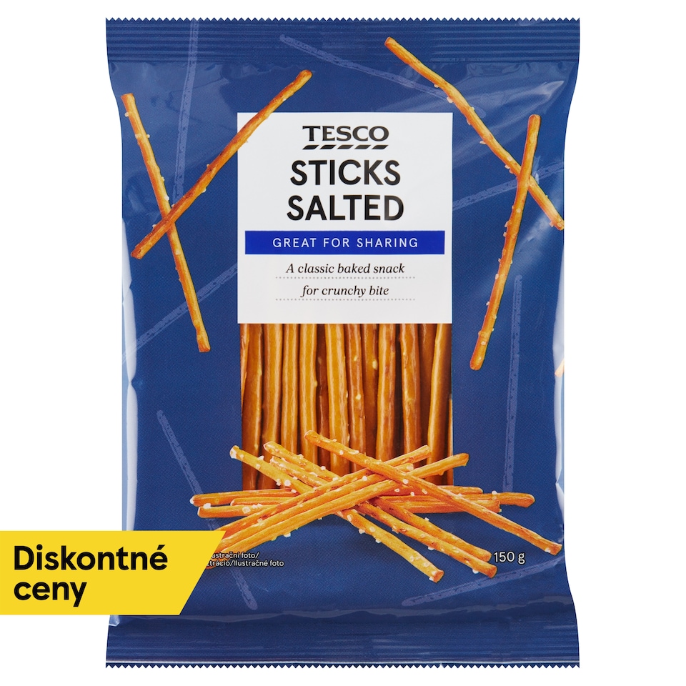Tesco Solené tyčinky 150 g