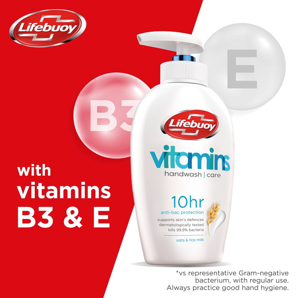 image 1 of Lifebuoy Caring Antibacterial Handwash 250Ml