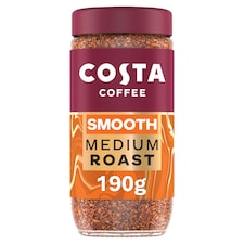 Costa Smooth medium blend instant coffee 190g