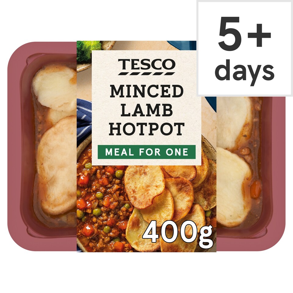 Tesco Minced Lamb Hotpot 400G