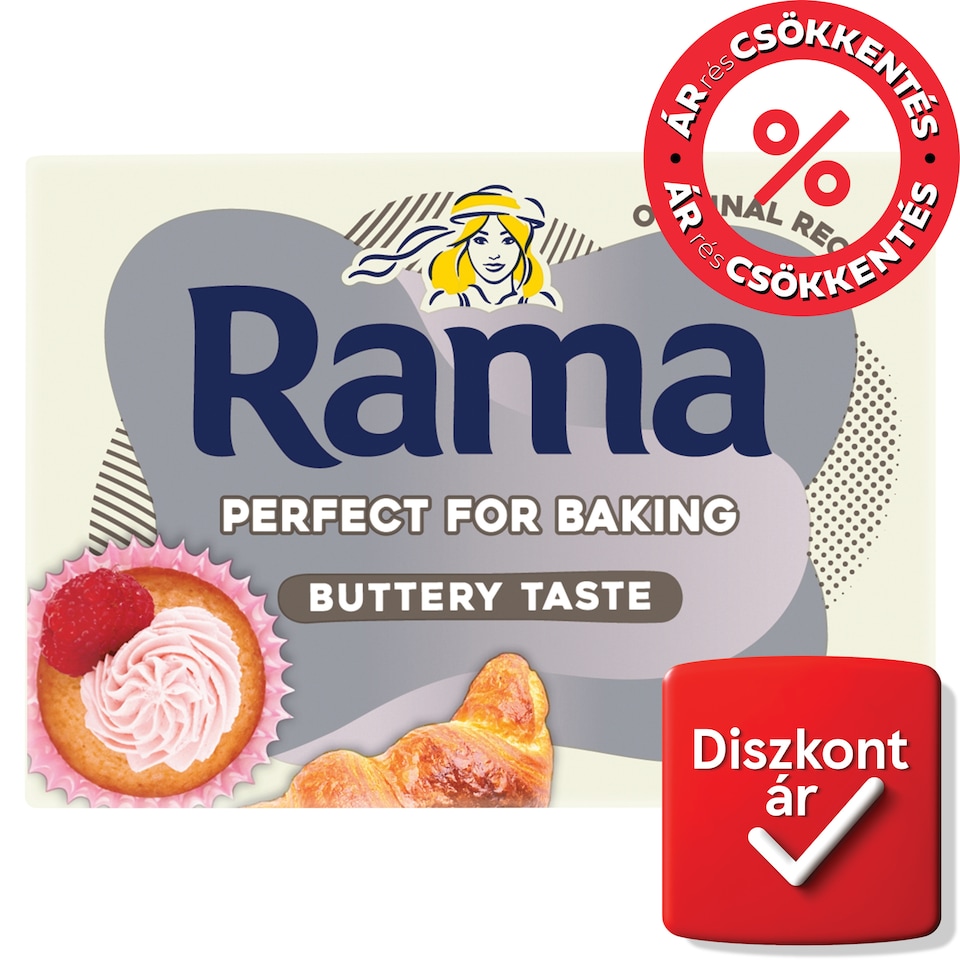 image 1 of Rama Buttery Taste 70% Fat Margarine 250 g