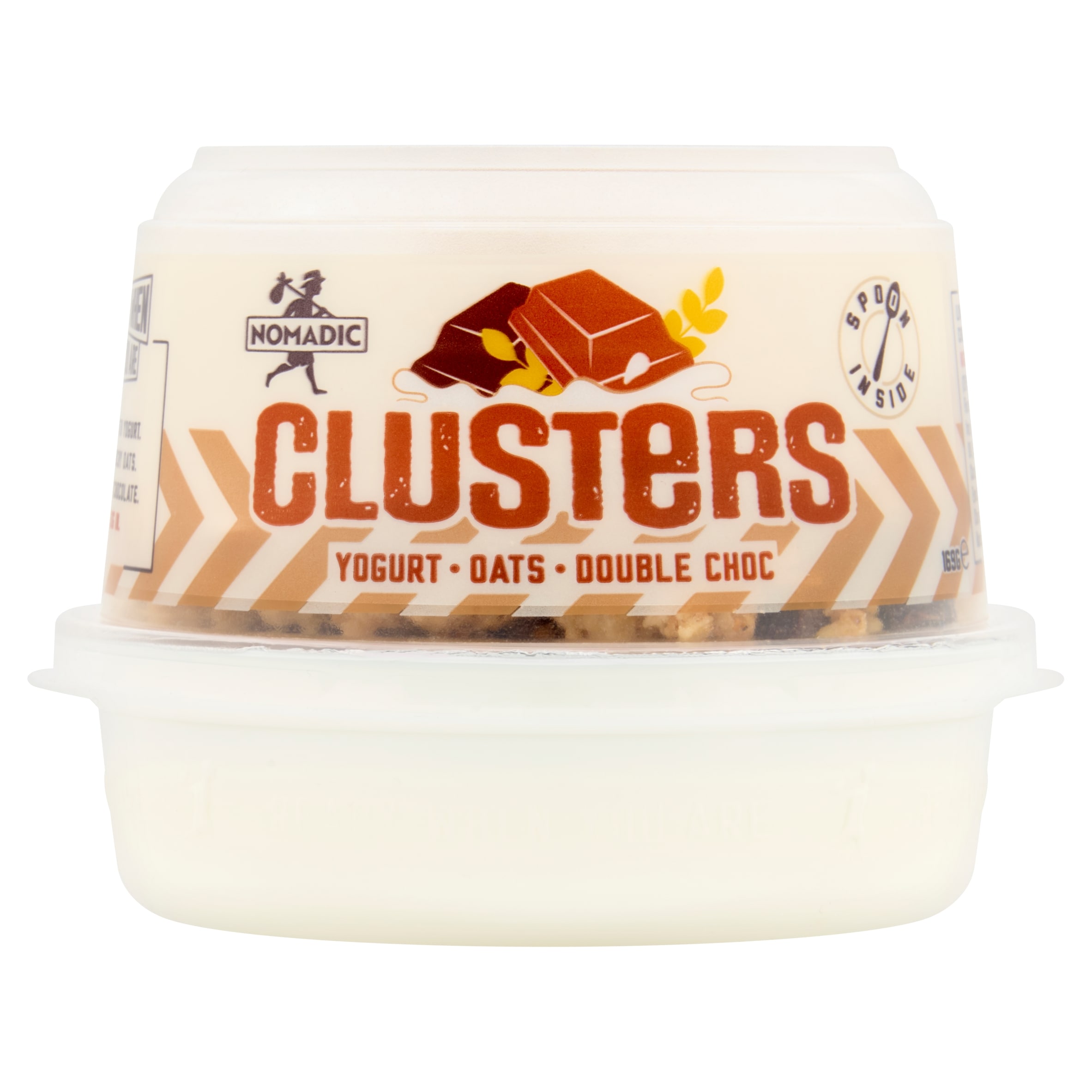 Nomadic Yogurt & Oat Clusters - Double Choc 169g