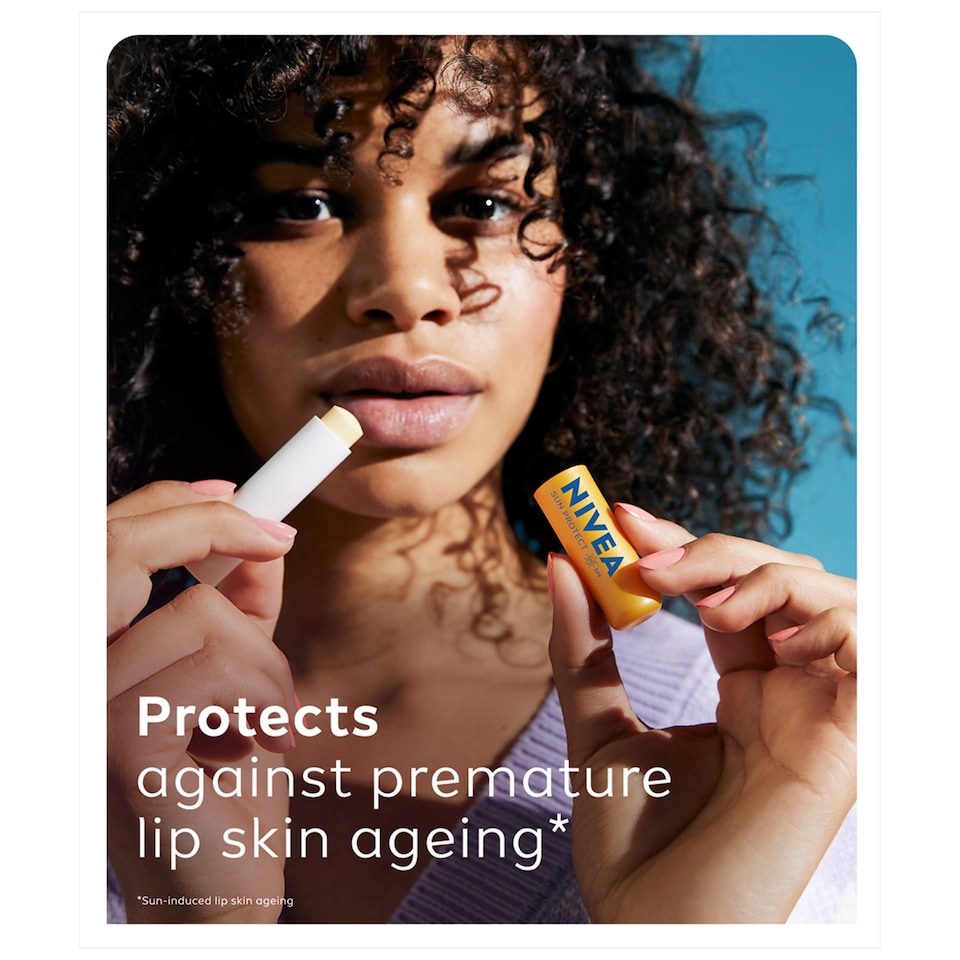 image 1 of Nivea Sun Protect Lip Balm SPF50 4.8G